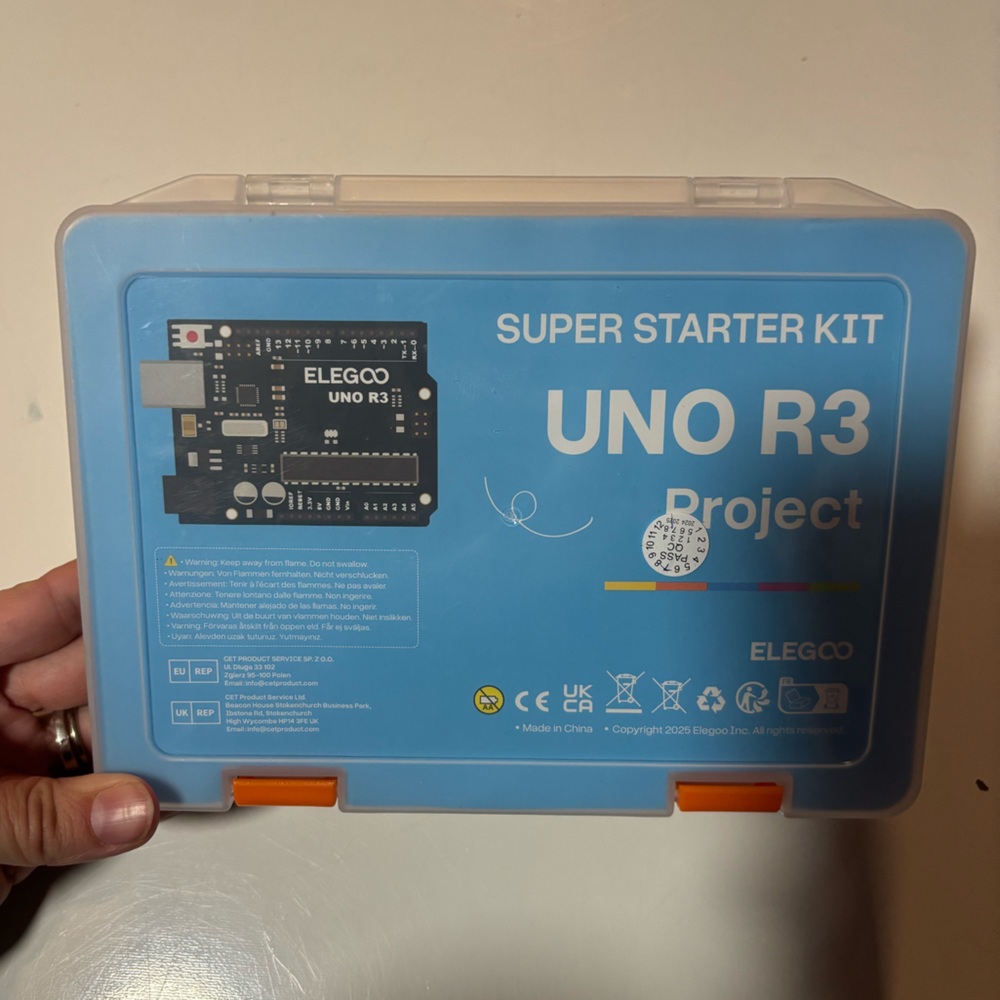 Elegoo Super stareter kit UNO R3 project